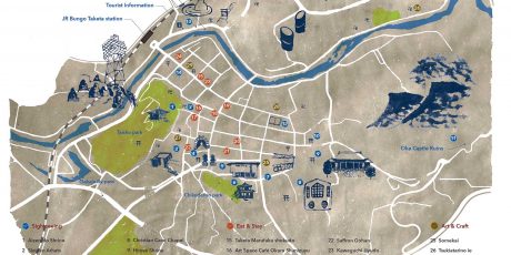 Taketa City Map